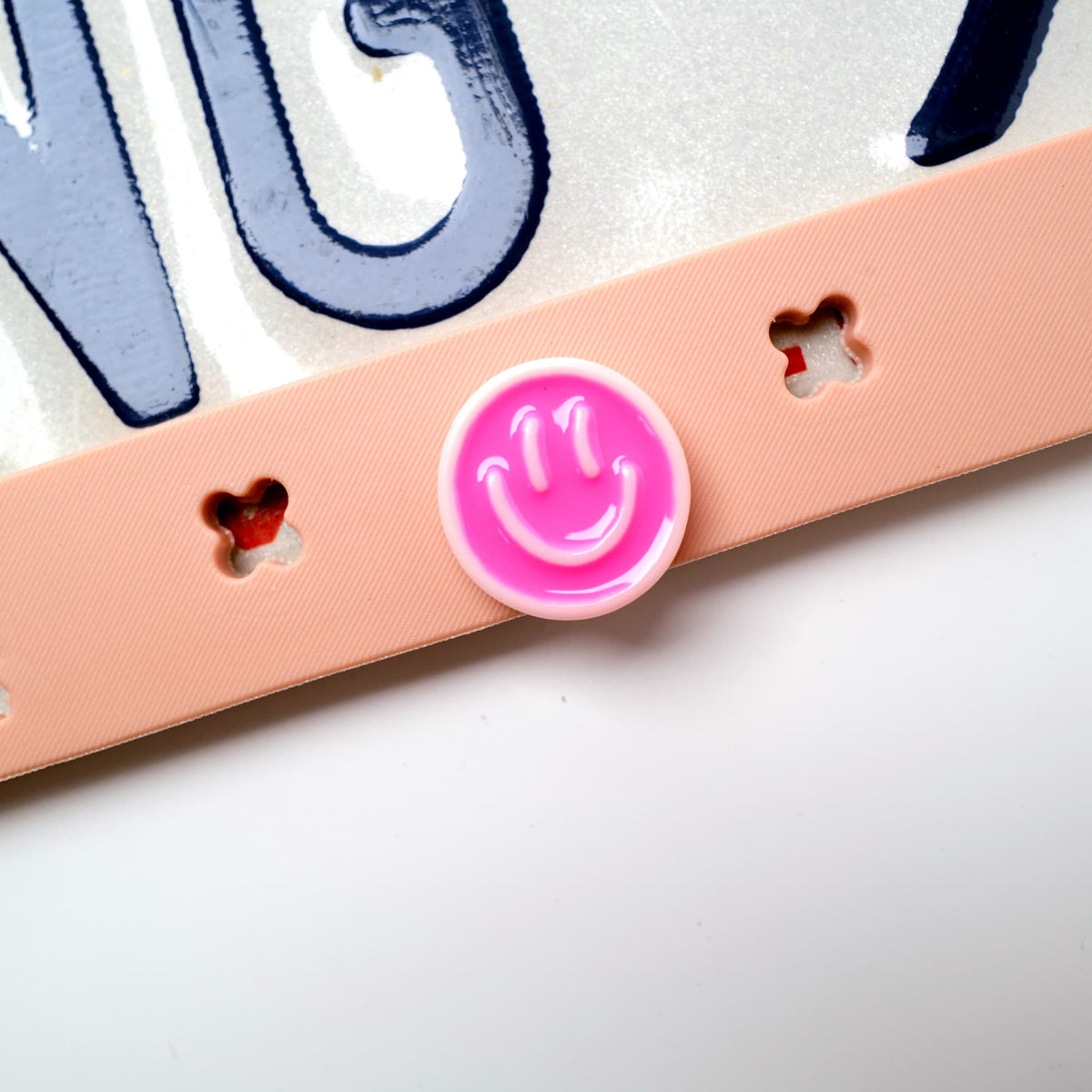 Pink DIY license plate frame and kawaii charm set product image 4