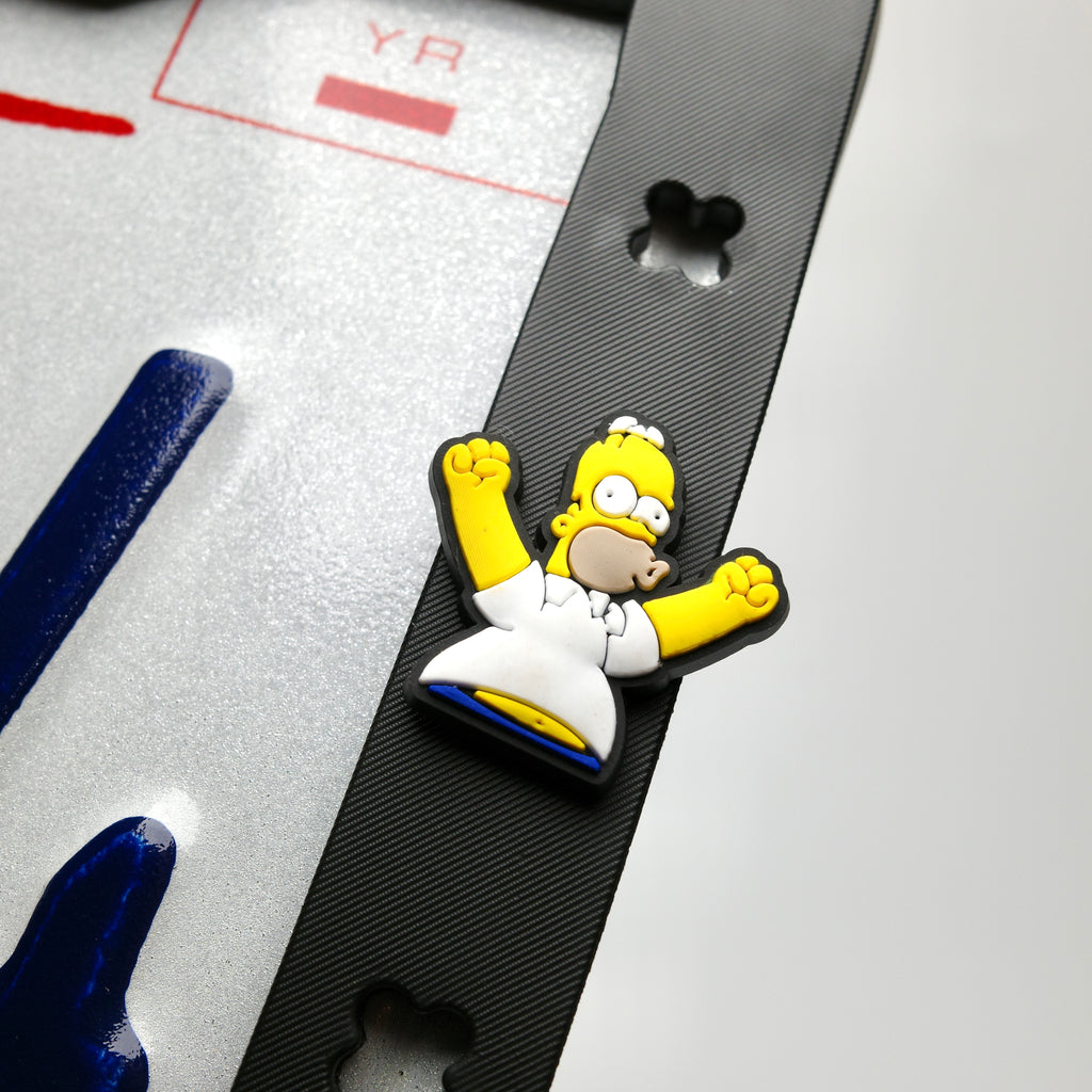 Simpsons License Plate Frame