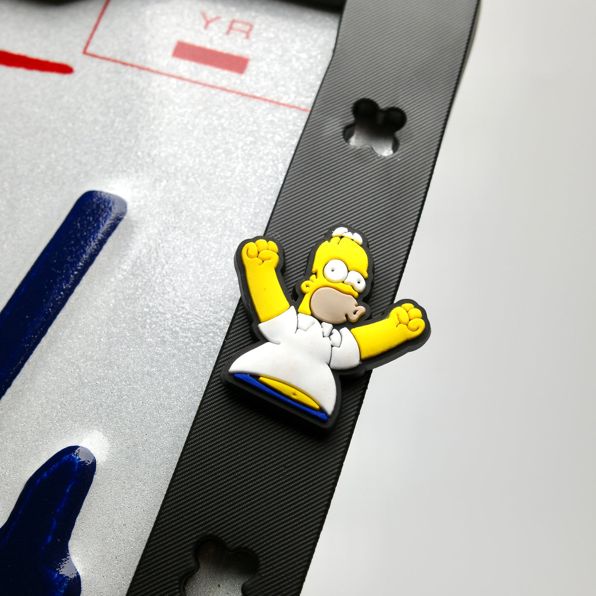 Simpsons License Plate Frame