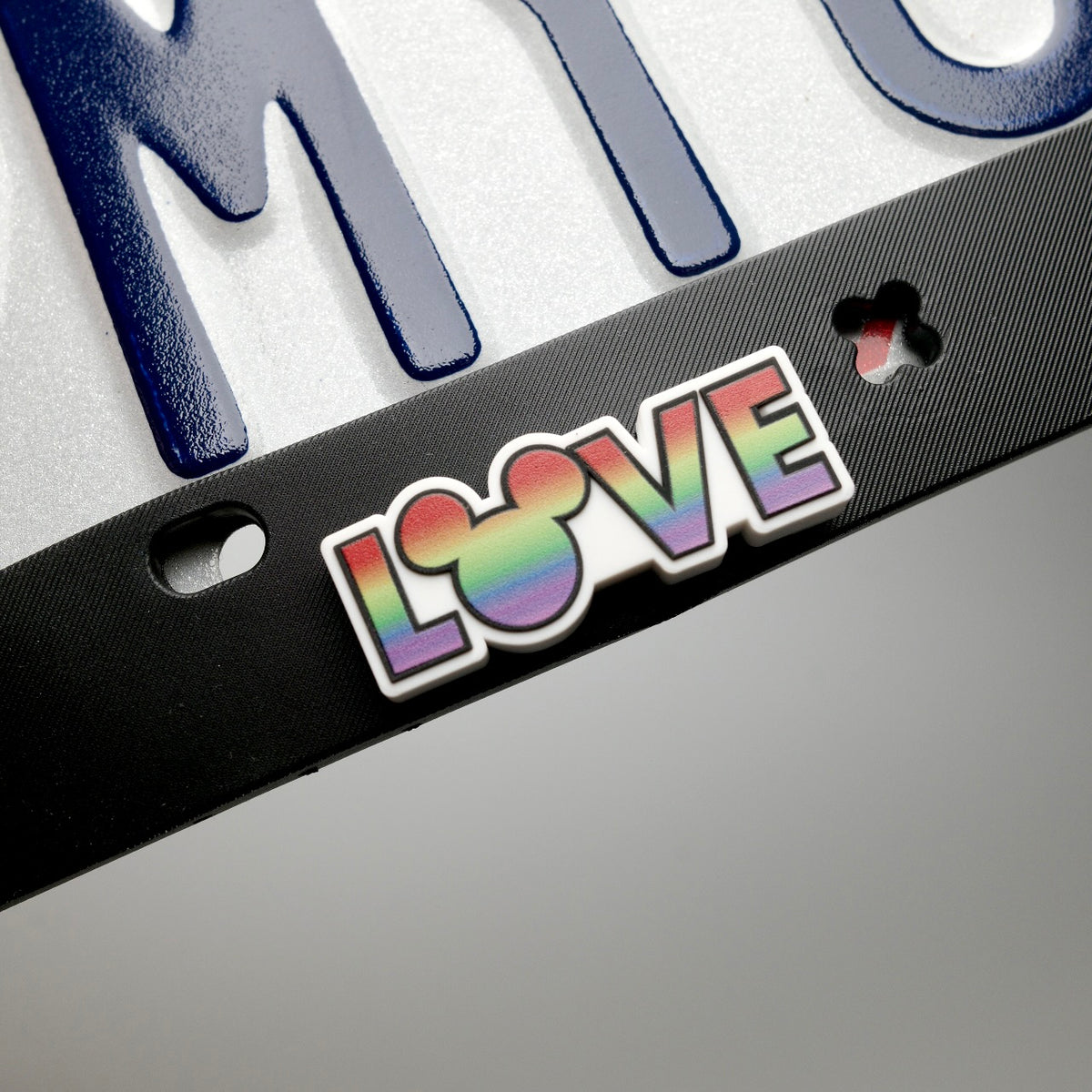 Disney Mickey Mouse Pride up License Plate Frame