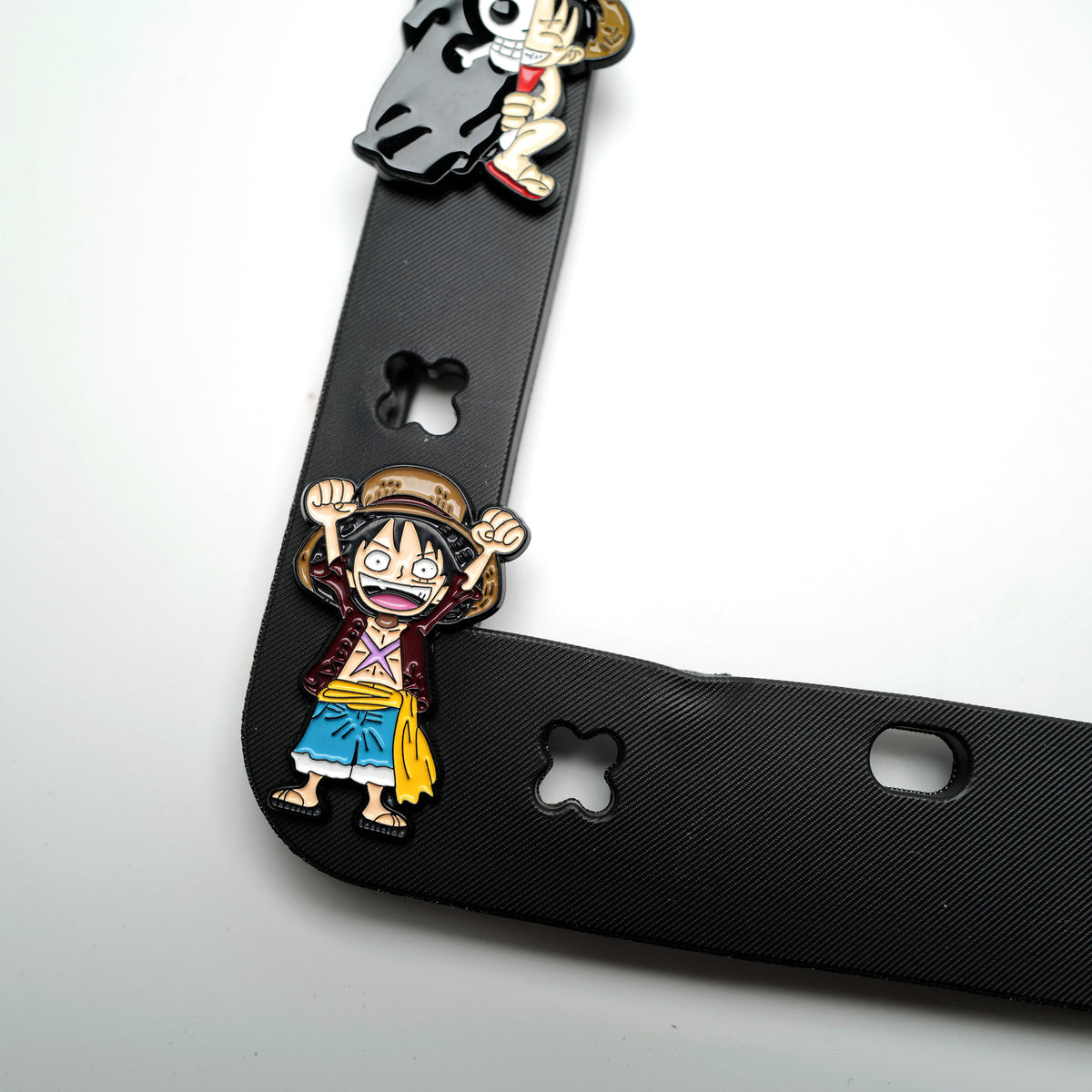 Pirate anime DIY license plate frame product image 5