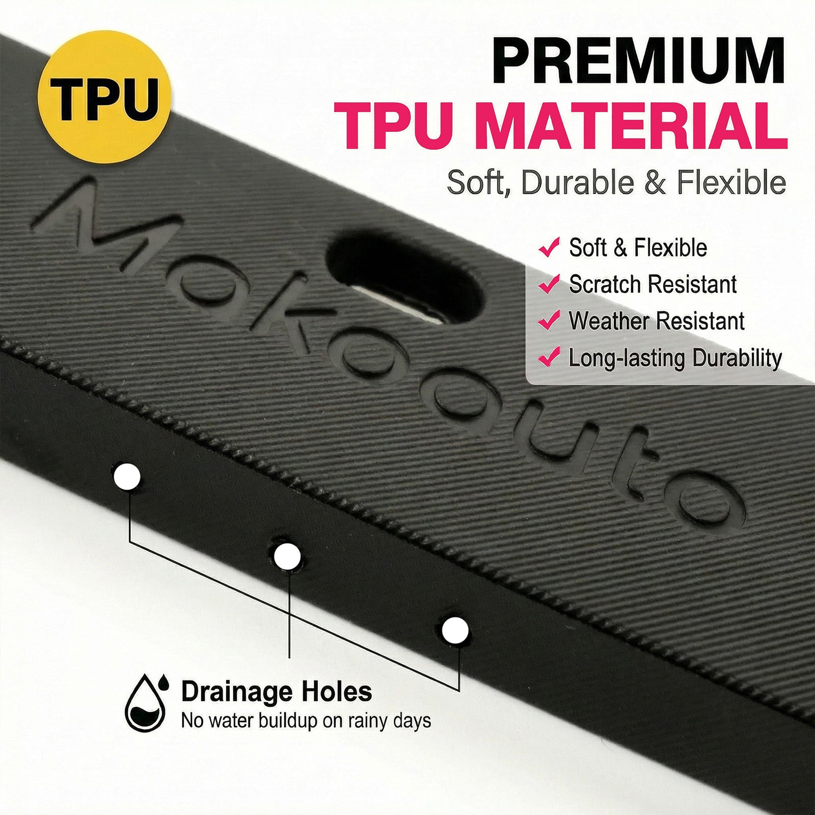 Makoauto DIY License Plate Frame