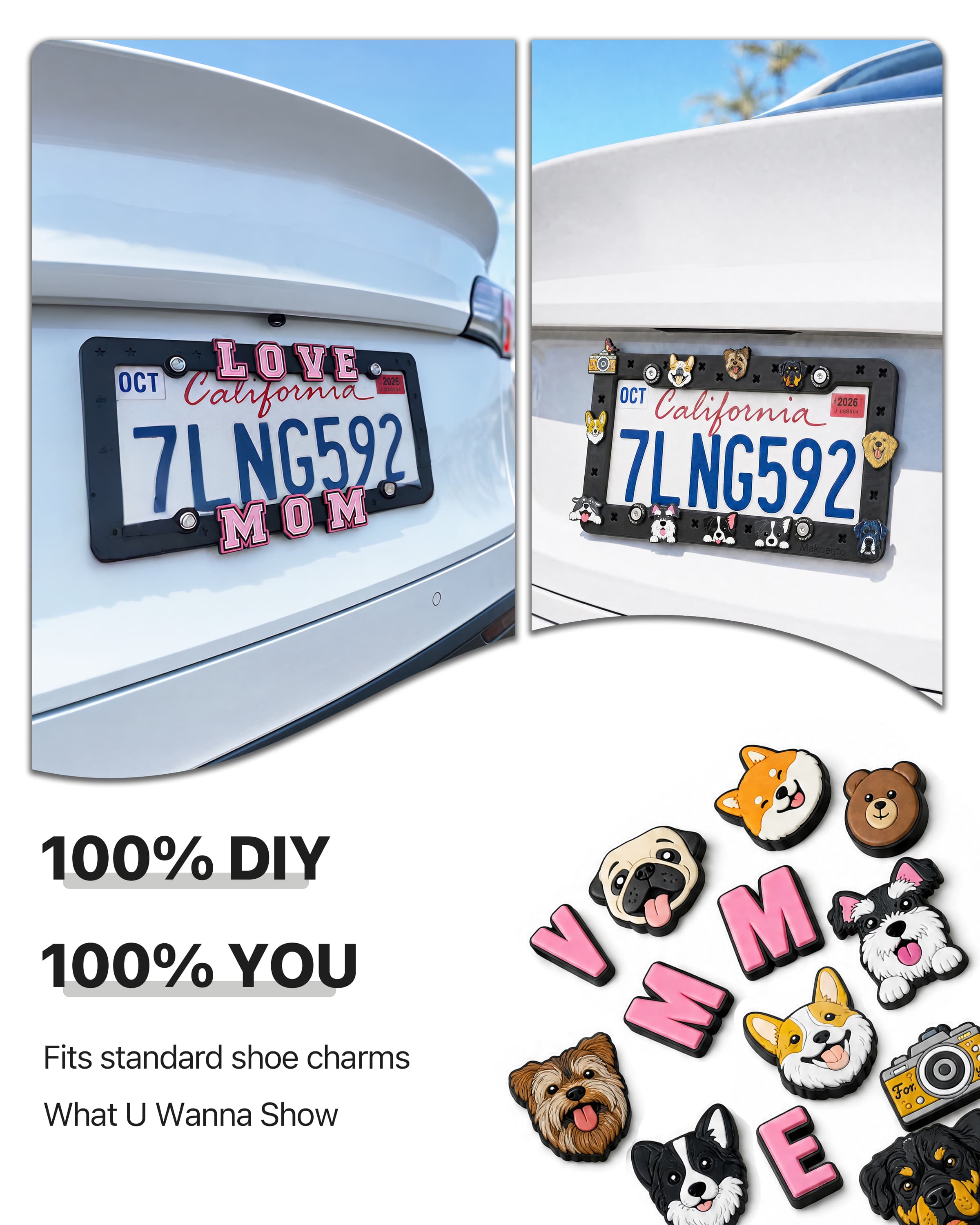 personalized-black-car-exterior-decor-tag-frame